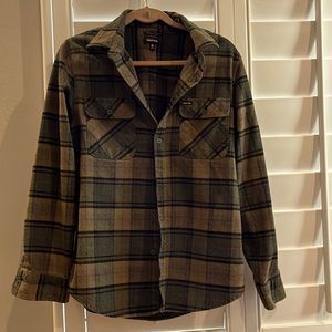 Brixton button down plaid shirt M